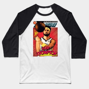 Klay Thompson - Comics Magazine Retro 90s Baseball T-Shirt